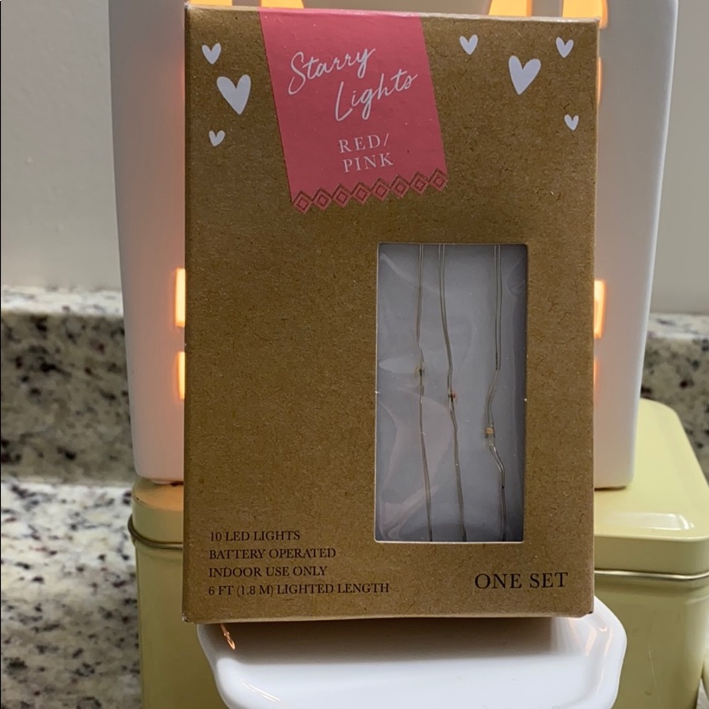 Starry Lights red/pink Target brand